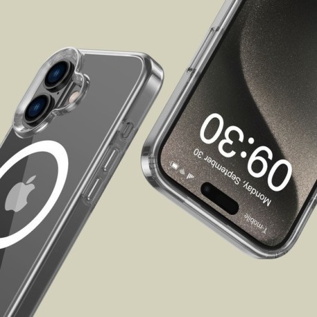 Чехол Tech-Protect FlexAir Hybrid MagSafe для iPhone 16 - Clear