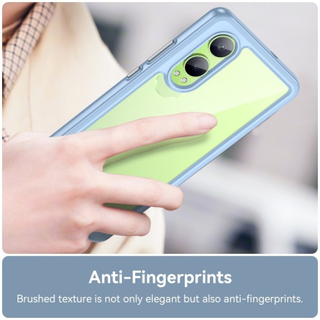 Протиударний чохол Colorful Acrylic Series для OnePlus Nord CE4 Lite - синій