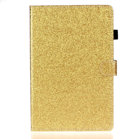 Чехол-книжка Varnish Glitter Powder на iPad 9/8/7 10.2 (2019/2020/2021) / Аир 3 2019 / Pro 10.5 - золотой