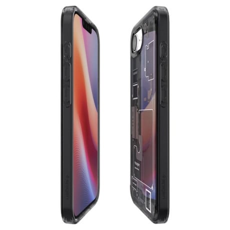 Оригинальный чехол Spigen Ultra Hybrid  Zero One Mag для iPhone 16e - Black