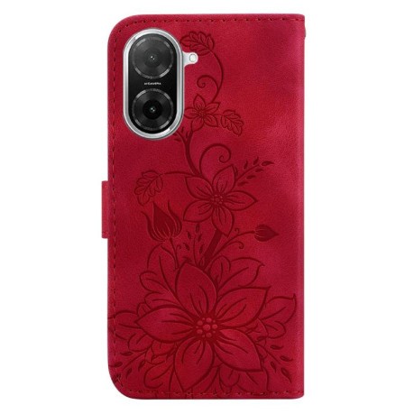 Чехол-книжка Lily Embossed Leather для Xiaomi Redmi A5 4G 173.3mm - красный
