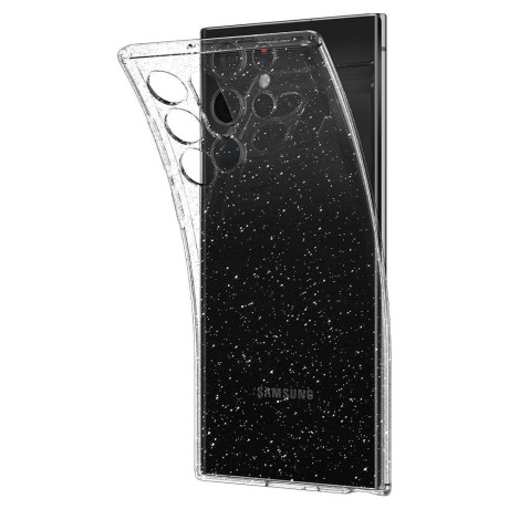 Оригинальный чехол Spigen Liquid Crystal на Samsung Galaxy S22 Ultra - Glitter Crystal