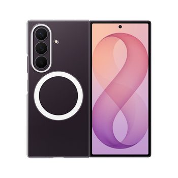Оригінальний чохол Samsung Clear Magnet на Samsung Galaxy Fold 8 Ultra — прозорий