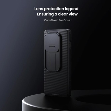 Ударозахисний чохол NILLKIN CamShield Pro на OnePlus 13R/Ace 5/Ace 5 Pro/5 Pro/13R - чорний