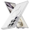 Протиударний чохол Magnetic Series TPU Hybrid Acrylic Magsafe для Samsung Galaxy A55 5G - прозорий