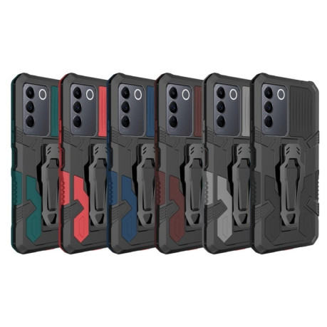 Противоударный чехол Armor Warrior для Vivo V27e - синий