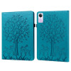 Чохол-книжка Tree Deer Embossed Leather для Xiaomi Redmi Pad SE - синій