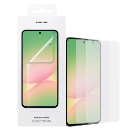 Комплект захисних плівок Samsung Screen Protector EF-UA366CTEGWW на Samsung Galaxy A56 5G(EF-UA566CTEGWW)