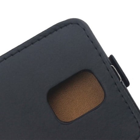 Кожаный Черный Чехол Флип Magnetic Button для Samsung Galaxy Note 4/N910