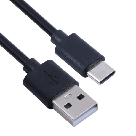 Кабель USB для USB-C / Type-C Copper Core Charging Cable, Cable Length:1m - чорний