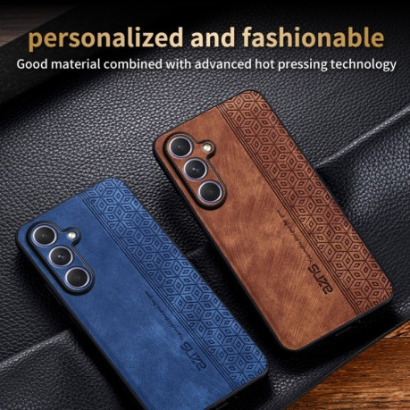Противоударный чехол AZNS 3D Skin Feel для Samsung Galaxy S25 5G - фиолетовый