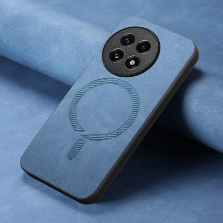 Чохол Solid Color Retro Magsafe для OnePlus 13R/Ace 5/Ace 5 Pro/5 Pro - синій