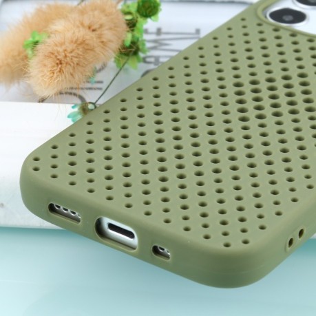 Протиударний чохол Breathable для iPhone 12 Pro Max - зелений