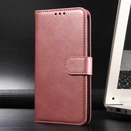 Чоловіча книжка Classic Calf Texture Flip Leather для OPPO Reno13 Global - золото