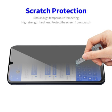 Захисне скло ENKAY 28 Degree Privacy Screen для Samsung Galaxy A05/A05s - чорне