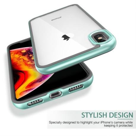 Чехол ESR Bumper Hoop Lite Series на iPhone XS Max- зеленая мята