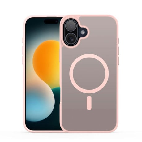 Чохол DUX DUCIS Yind Series із MagSafe гібрид на iPhone 17 - рожевий