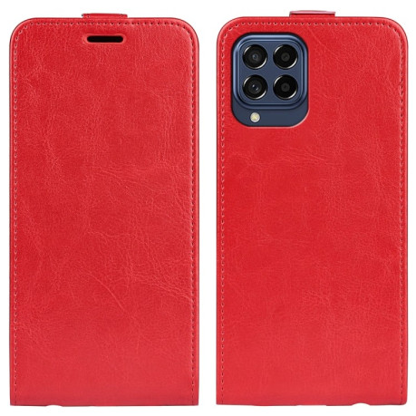 Флип-чехол R64 Texture Single для Samsung Galaxy M33 - красный