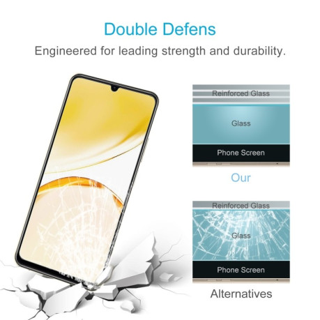 Защитное стекло 026mm 9H 25D на Realme Note 50