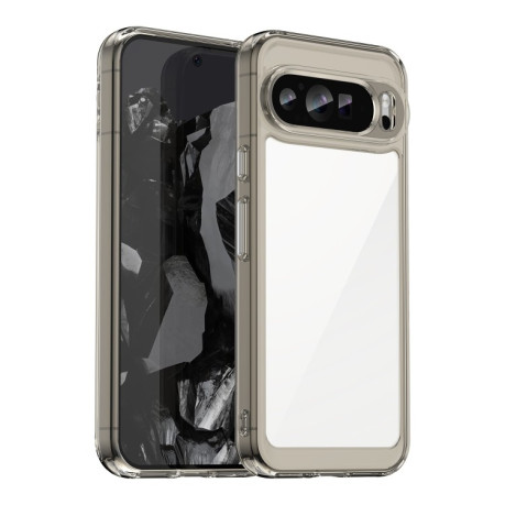 Протиударний чохол Colorful Acrylic Series для Google Pixel 9 Pro XL - прозоро-сірий