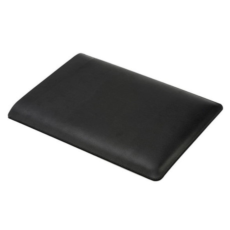 Шкіряний чохол-конверт Double Inner Bag на MacBook 12 inch-чорний