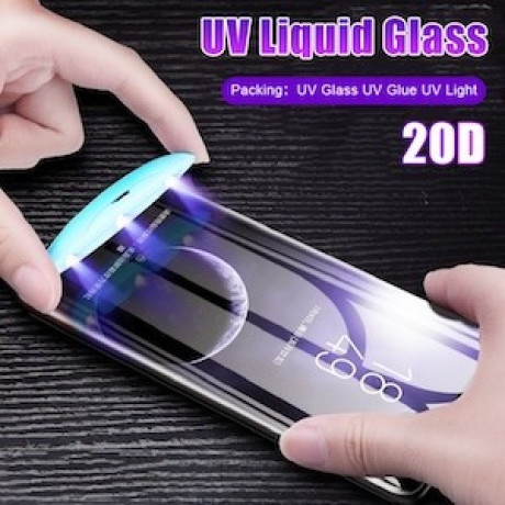 Защитное 3D стекло с УФ лампой Mocolo 9H 3D Full Screen UV для Samsung Galaxy S9+ Plus