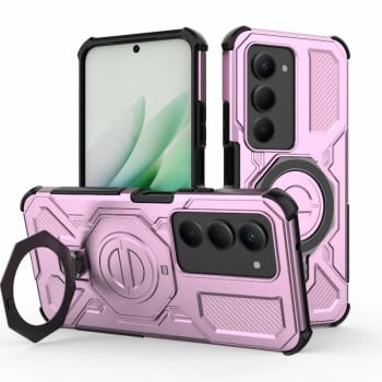 Противоударный чехол J-20 Solid Color MagSafe Magnetic на Xiaomi Redmi 15 5G Global / 15 4G SEA - розовый