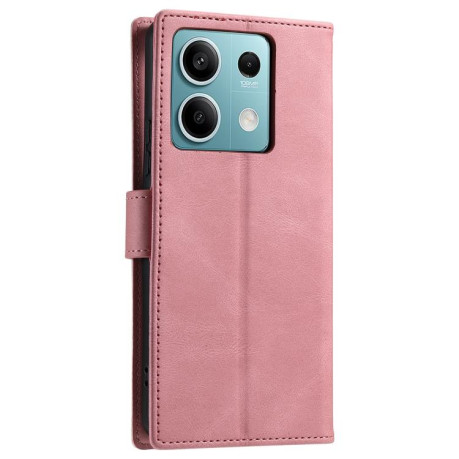 Чохол-книжка Stitching Skin Feel на Motorola Edge 60 Fusion - золото