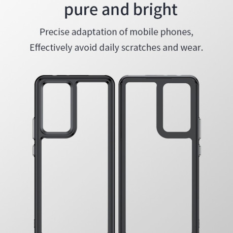 Противоударный чехол Colorful Acrylic Series для Xiaomi 12 Pro / 12S Pro - серый