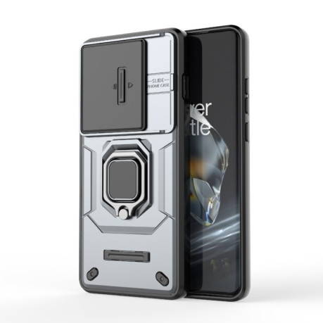 Протиударний чохол Sliding Camshield для OnePlus 12 5G - сірий