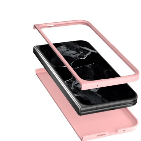 Протиударний чохол Skin Feel PC для Google Pixel 9 Pro Fold - рожевий