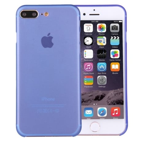 Чохол для iPhone 8 Plus/ 7 Plus ультратонкий прозорий блакитний