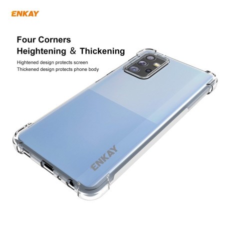 Противоударный чехол ENKAY Clear для Samsung Galaxy A72 - прозрачный