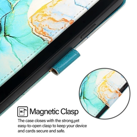 Чохол-книжка PT003 Marble Pattern на OnePlus Nord N30 SE 5G - зелений