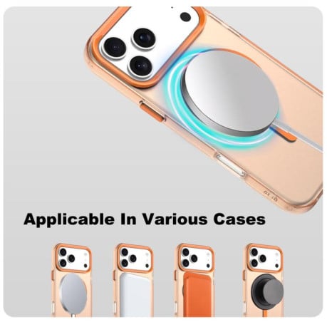 Чехол IMAK Candy Series с MagSafe на iPhone 17 Pro - оранжевый
