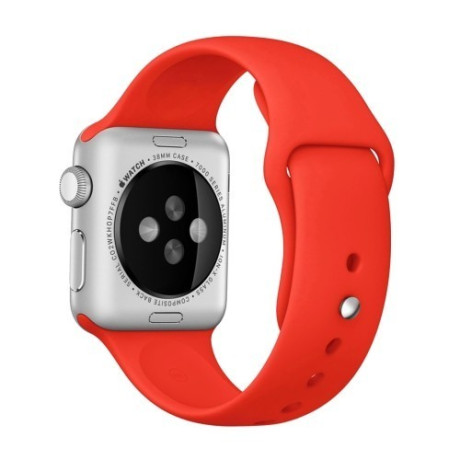 Ремінець Sport Band Red з різними по довжині для Apple Watch 42 mm