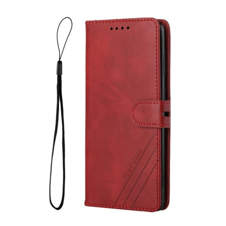 Чехол-книжка Cow Texture для Samsung Galaxy A03/A04E - красный