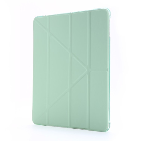 Противоударный чехол-книжка Airbag Deformation для iPad Air 2 - ментоловый