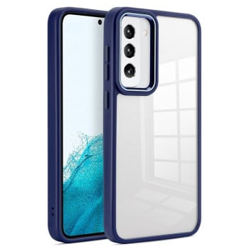 Противоударный чехол Clear Acrylic Soft для Samsung Galaxy S23 5G - темно-синий