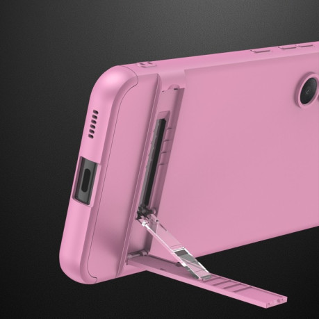 Противоударный чехол GKK Three Stage Splicing на Samsung Galaxy S23 FE 5G - розовое золото