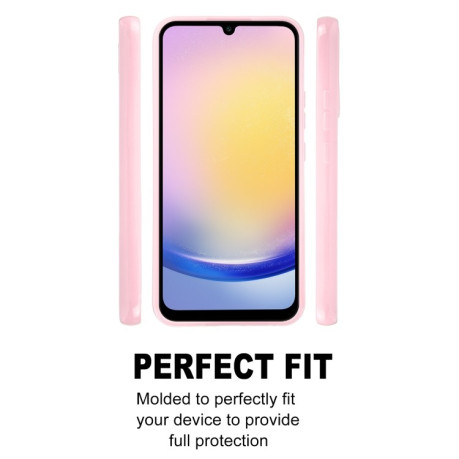 Противоударный чехол MERCURY GOOSPERY PEARL JELLY для Samsung Galaxy A25 - розовый