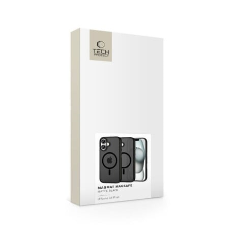 Чохол Tech-Protect MagMat MagSafe для iPhone  16 Plus - Black