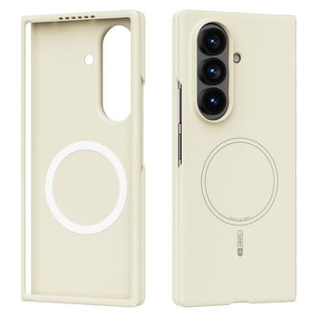 Силіконовий чохол ABEEL з MagSafe і м'яким покриттям на Samsung Galaxy Fold8 Ultra 5G — жовтий