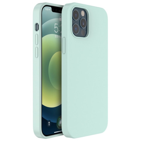 Силиконовый чехол Mutural Yuemu Series для iPhone 13 Pro Max - голубой