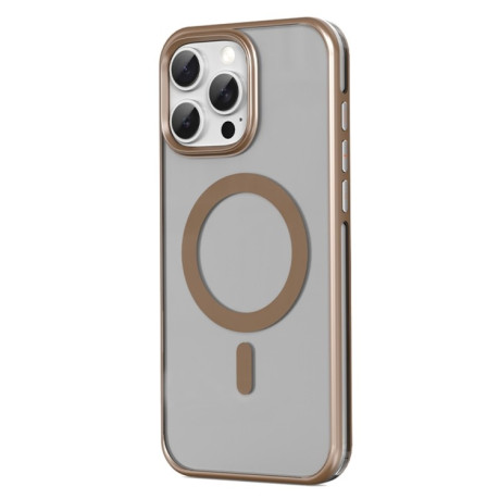 Противоударный чехол Mutural Airbag Anti-fall MagSafe Magnetic на iPhone 16 Pro Max - Desert Gold