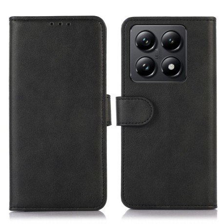 Чохол-книжка Cow Texture для Xiaomi 14T Pro - чорний