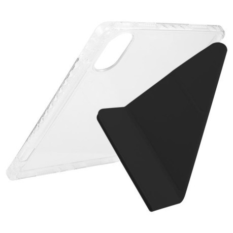 Чехол-книжка Clear Acrylic Demation Leather для Xiaomi Redmi Pad SE 11 2025 / Pad 2 - черный