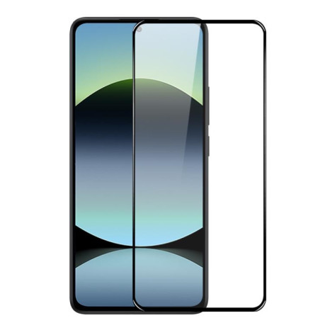 Защитное стекло NORTHJO A++ Screen Protector Full Glue Silk Printing на Xiaomi Redmi Note 14 4G 164.84mm - черное