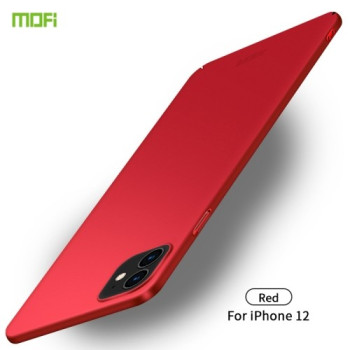 Ультратонкий чехол MOFI Frosted на iPhone 12 Mini - красный