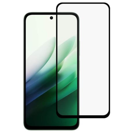 Захисне скло High Aluminum Full Screen Silk на Xiaomi Redmi 15C 5G EU 173.1mm - чорний